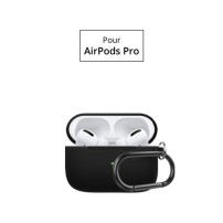Étui noir Soft-Touch pour AirPods Pro