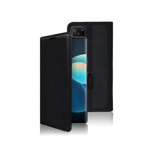 Étui portefeuille Zanae noir pour Vivo X60 Pro