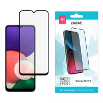 Verre trempé Full Cover noir pour Samsung Galaxy A22 5G