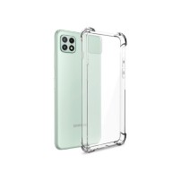 Coque silicone transparente avec coins renforcés pour Galaxy A22 5G