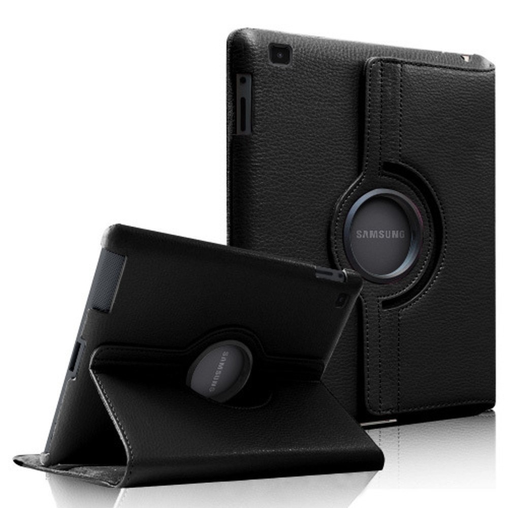 Étui Rotatif Noir pour Samsung Galaxy Tab A7 Lite avec support 360