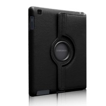 Étui Rotatif Noir pour Samsung Galaxy Tab A7 Lite avec support 360