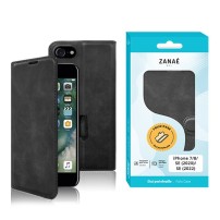 Étui portefeuille Zanae Columbia noir pour iPhone