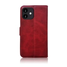 Étui Portefeuille Zanaé Columbia Rouge pour iPhone 12 et 12 Pro