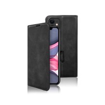 Étui portefeuille noir Zanae Columbia pour iPhone 11