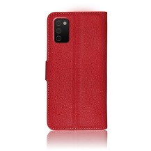 Étui Portefeuille Zanae rouge pour Galaxy A02s et A03s