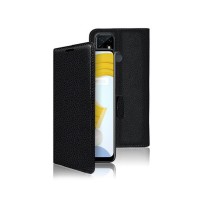 Etui Portefeuille Zanae pour Realme C21 en noir