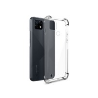 Coque Silicone transparente pour Realme C21 avec coins renforcés