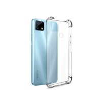 Coque en silicone transparente avec coins renforcés pour Realme 7i