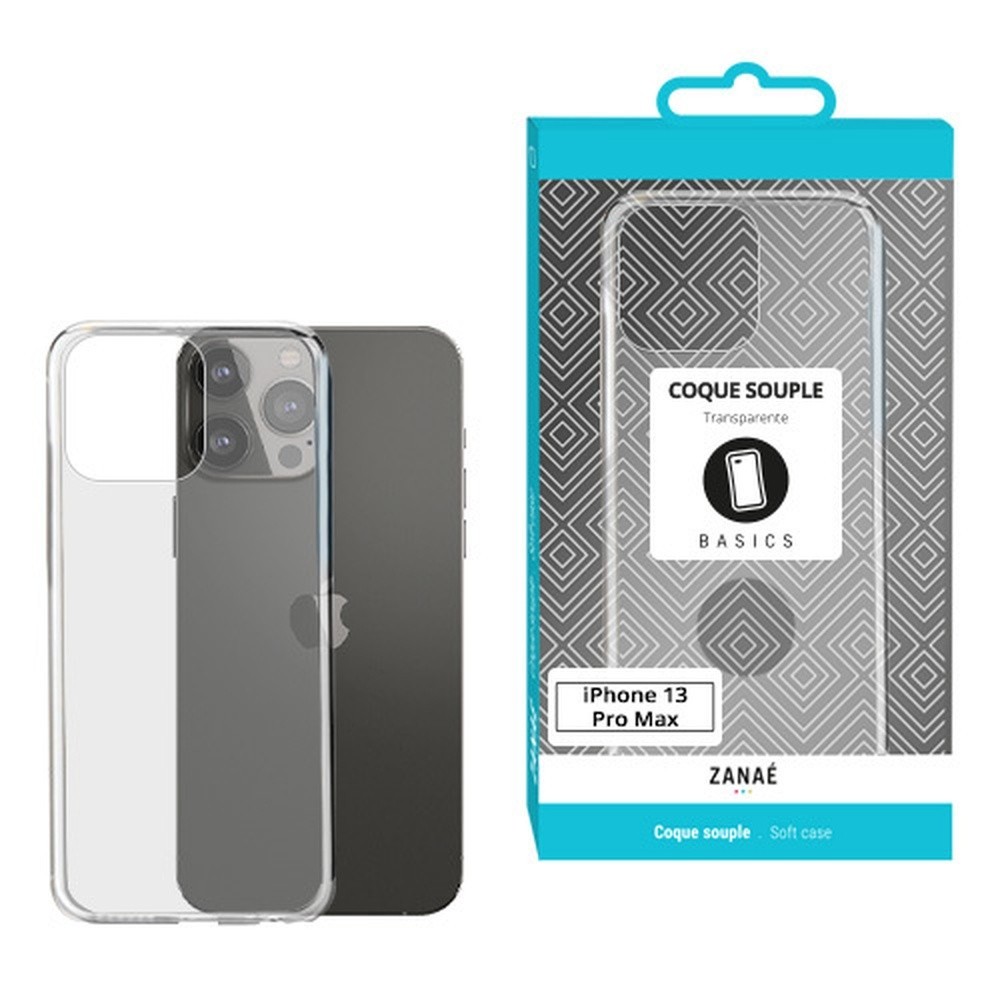 Coque Softgel transparente pour iPhone 13 Pro Max