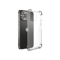 Coque silicone transparente renforcée pour iPhone 13 Pro Max