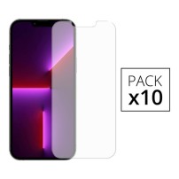 Verre trempé transparent pour iPhone 14 Plus et 13 Pro Max