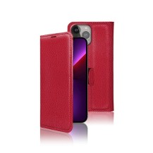 Étui portefeuille rouge pour iPhone 13 Pro Max