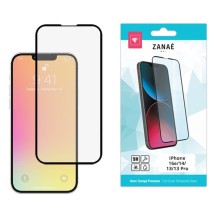 Verre trempé Full Cover noir pour iPhone