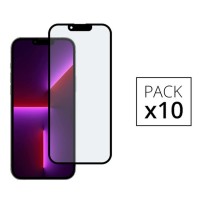 Verres trempés Full Cover pour iPhone 14 Plus et 13 Pro Max