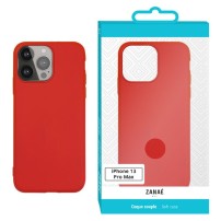 Coque Zanae Color rouge pour iPhone 13 Pro Max