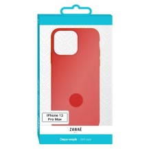 Coque Zanae Color rouge pour iPhone 13 Pro Max