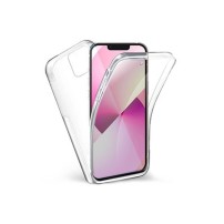 Coque transparente 360 pour iPhone 13 mini offrant une protection complète