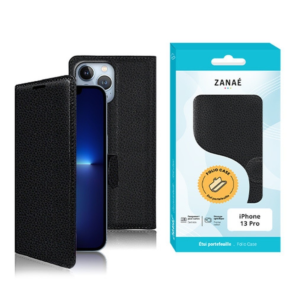 Etui Portefeuille Zanae pour iPhone 13 Pro