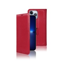 Etui Portefeuille Zanae Rouge pour iPhone 13 Pro