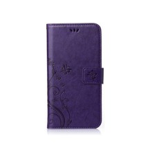 Etui portefeuille violet pour iPhone 13 Pro