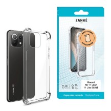 Coque silicone transparente renforcée pour Xiaomi Mi 11 Lite