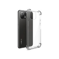 Coque silicone transparente renforcée pour Xiaomi Mi 11 Lite