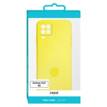 Coque Zanae Color Jaune protège votre Galaxy A22 ou M22 4G