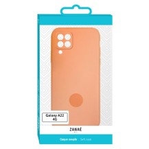 Coque Zanae Color orange pour Galaxy A22 et M22
