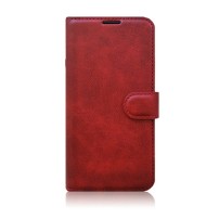 Étui portefeuille Zanae Columbia rouge pour iPhone 13
