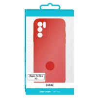 Coque Zanae Color Rouge pour Oppo Reno6 5G