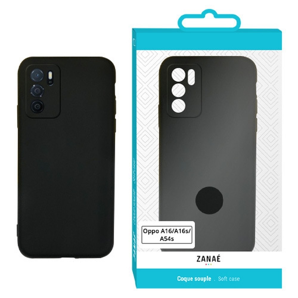 Coque Zanaé Color noire pour Oppo A16