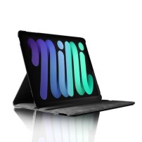 Étui Rotatif pour iPad mini 6e et 7e gen en noir