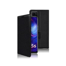 Etui Portefeuille Zanae pour Vivo Y33s/Y21/Y21s en noir