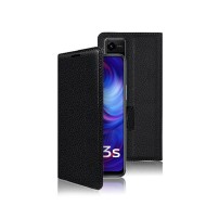 Etui Portefeuille Zanae pour Vivo Y33s/Y21/Y21s en noir