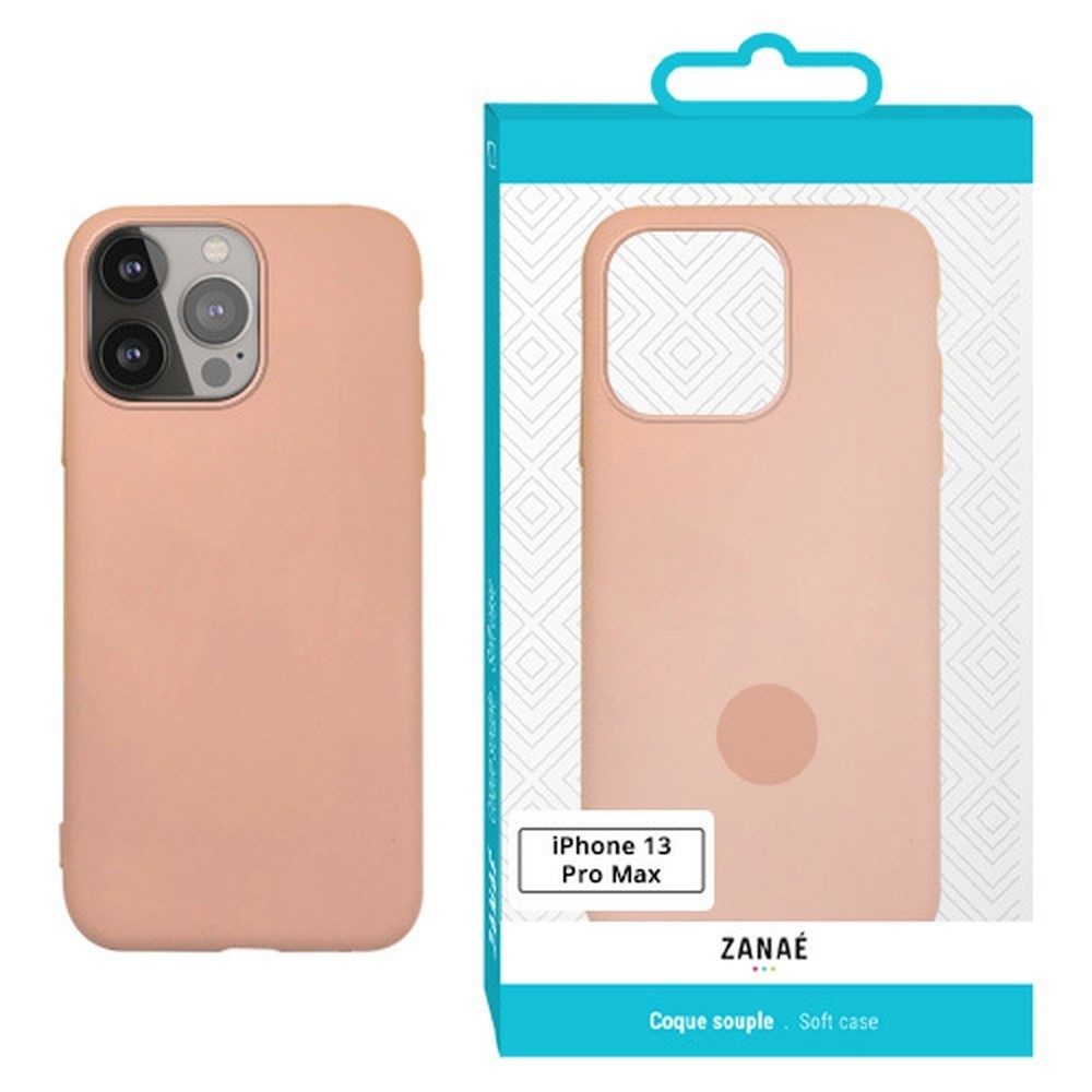 Coque rose Zanae Color pour iPhone 13 Pro Max