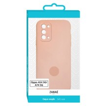 Coque Zanae Color rose pour Oppo A54 5G et A74 5G