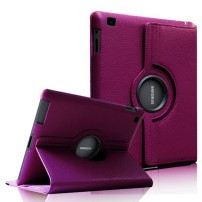 Étui Rotatif Violet pour Galaxy Tab A7 Lite