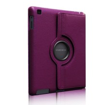 Étui Rotatif Violet pour Galaxy Tab A7 Lite