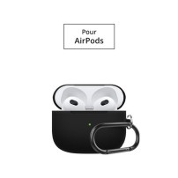 Étui Soft-Touch noir pour AirPods 3