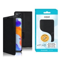 Étui Portefeuille Zanae pour Redmi Note disponibles en couleur noir.