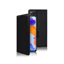 Étui Portefeuille Zanae pour Redmi Note disponibles en couleur noir.