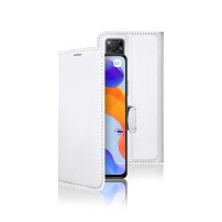 Etui Portefeuille Zanae Blanc pour Redmi Note 11 Pro et Note 12 Pro 4G