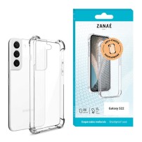 Coque Silicone Transparente avec Coins Renforcés pour Samsung Galaxy S22