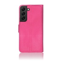 Étui portefeuille Zanae couleur fushia pour Samsung Galaxy S22 Plus
