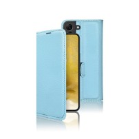 Étui Portefeuille Zanae Bleu pour Samsung Galaxy S22 Plus