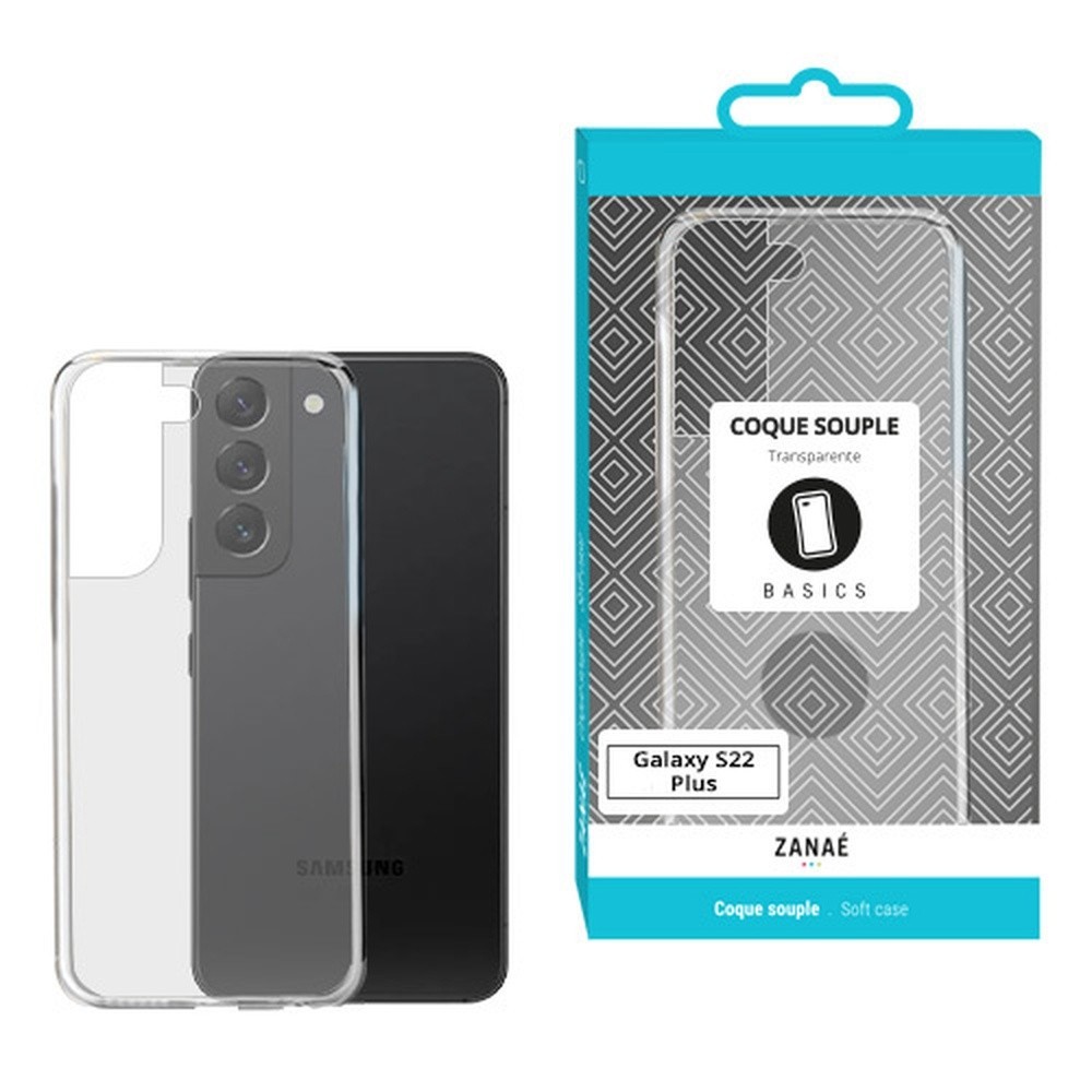 Coque Softgel transparente pour Samsung Galaxy S22 Plus