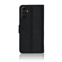 Etui portefeuille Zanae noir pour Galaxy A04s et A13 5G