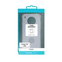Coque silicone transparente avec coins renforcés pour Honor 50 Lite et Nova 8i