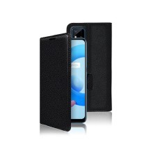 Etui Portefeuille Noir pour Realme C20 et C11 (2021)
